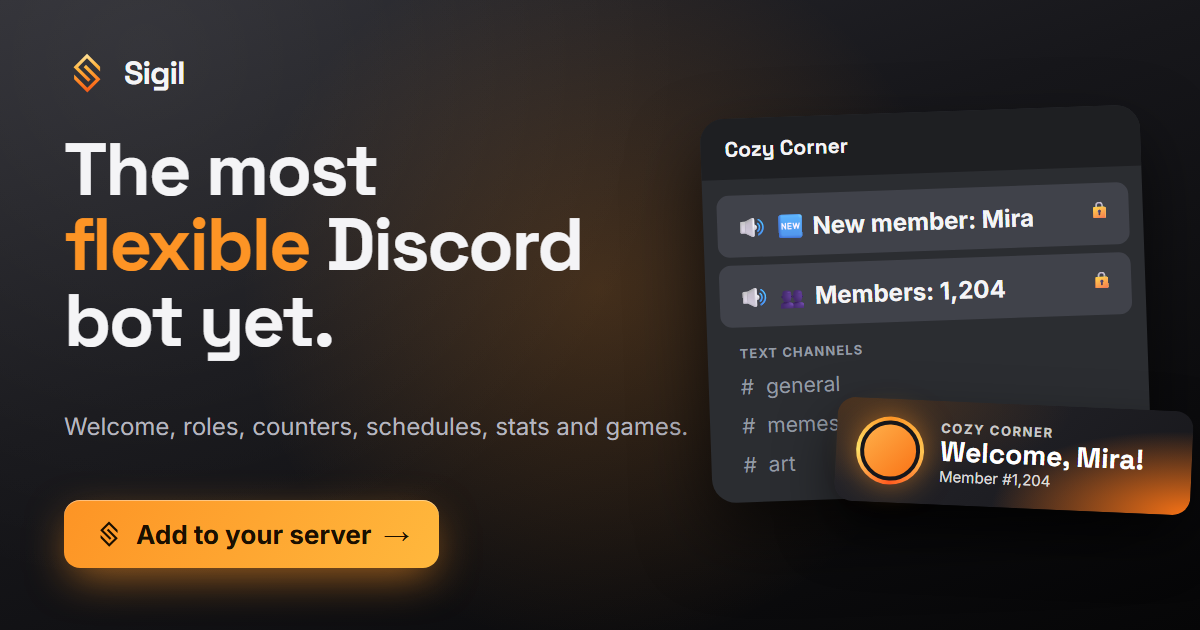 Sigil: Discord Bot and Weave, the Daily Word Game